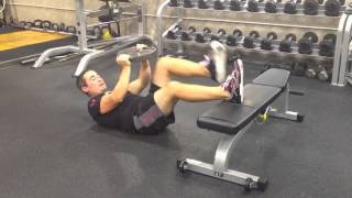 One Leg Hip Lift Exercise Tutorial  Fort Lauderdale Personal Trainer [upl. by Coulson484]