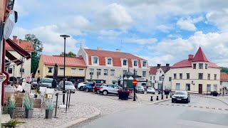 Sweden Walks Gamleby Small town walk [upl. by Norek192]