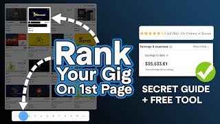 Fiverr Gig Ranking  How To Make Money amp Get First Order on Fiverr NEW METHOD [upl. by Jenkel]