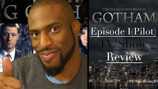 Gotham Pilot Episode 1 TV Review [upl. by Sarilda961]