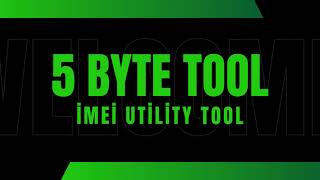 5 BYTE TOOL imei sorgulama programi 5byte [upl. by Akel]