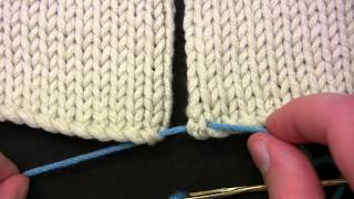 Berroco How to Mattress Stitch [upl. by Nnav]