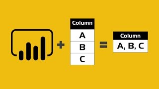 Concatenate Merge or Combine multiple rows into one value  Power Query for Power BI [upl. by Beaulieu]