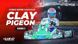 PassMeFast Ultimate Karting Championship Round 5  UKC LIVE from Clay Pigeon Raceway  AM [upl. by Chiang]