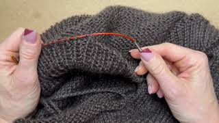 Tubular Bind Off Tutorial  1x1 Rib Bind Off in the Round [upl. by Pritchard]