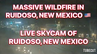 Massive Wildfire in Ruidoso New Mexico  LIVE Breaking News Coverage [upl. by Ranson554]