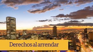 5 derechos que tienes al arrendar un inmueble [upl. by Leamiba]