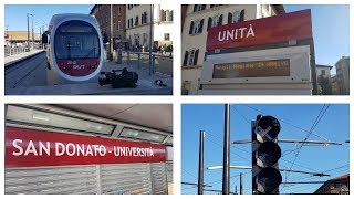 Tramvia Firenze con la T2 si arriva fino allaeroporto [upl. by Brett]