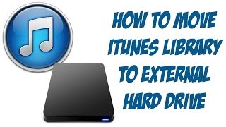 iTunes 11 Tutorial  How To Move iTunes Library To External Hard Drive [upl. by Adnalra664]