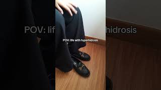 Pov  life with hyperhidrosis Perspirex antiperspirant PDKapanAja hyperhidrosis [upl. by Mccurdy]