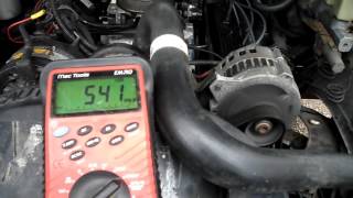 chevy tbi base idle adjustment [upl. by Narine]