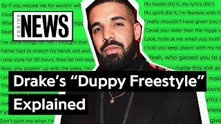 Drake’s “Duppy Freestyle” Explained  Song Stories [upl. by Henghold265]