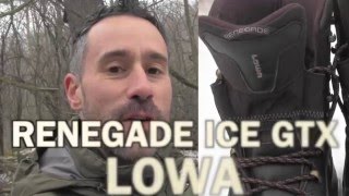 LOWA Renegade Ice GTX Winter Hiking Boots  Tested  Reviewed [upl. by Durgy]