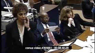 OJ Simpson Trial  February 24th 1995  Part 4 [upl. by Honey]