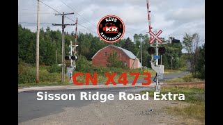 A Sisson Ridge Road Extra CN X473 [upl. by Tsyhtema]