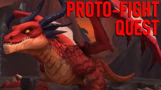 PROTOFIGHT QUEST  MAJORDOMO SELISTA AT FLASHFROST ENCLAVE TURNIN  World of Warcraft [upl. by Frasch732]