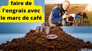 faire de lengrais liquide à base de Marc de café [upl. by Amolap466]