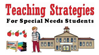 Special Education Teaching Strategies [upl. by Alleacim]