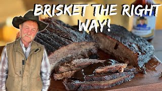 How to Smoke a Brisket RIGHT  An Easy StepByStep Guide [upl. by Lac]