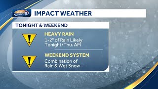 Bouts of impact weather expected over next several days in NH [upl. by Jule]