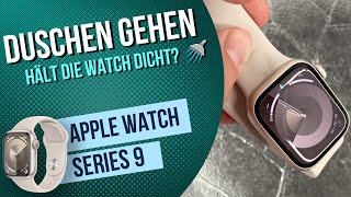 Apple Watch 9  Duschen gehen •💧 •❓ •⌚ [upl. by Fasano]