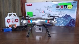 Syma  X8G  Review and Flight [upl. by Ylrak]