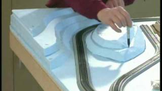 Build a model train layout Model railroad scenery Part 1 how to WGH [upl. by Anayi782]