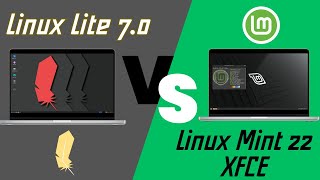 Linux Lite 70 vs Linux Mint 22 XFCE  RAM Consumption [upl. by Aihsotal335]