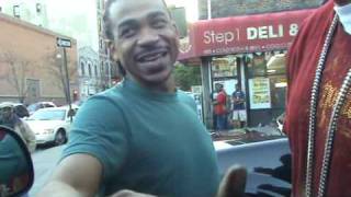 MaxB French Montana amp Los Don on Lenox ave pt 2 [upl. by Rolfe]