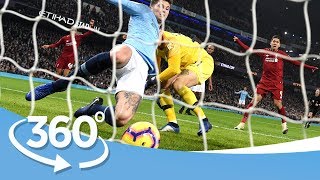 IMMERSIVE VR EXPERIENCE  Man City 21 Liverpool [upl. by Hardy]