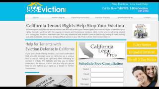 California Tenant Rights Helping You Delay Your Eviction [upl. by Yerac782]