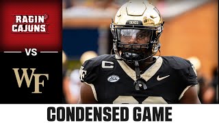 Louisiana vs Wake Forest Condensed Game  2024 ACC Football [upl. by Towill148]