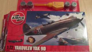 AIRFIX 172 YAK 9D  An Inbox Review By Request [upl. by Harvie]