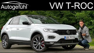 VW TROC Sport FULL REVIEW  the “Golf SUV” Volkswagen TRoc  Autogefühl [upl. by Nnylodnewg]