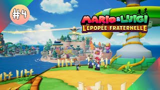 Lets Play Mario amp Luigi  LÉpopée Fraternelle  ON AIDE LE PEUPLE DE SPIRALIA   Épisode 4 [upl. by Eissed155]