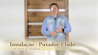 Puxador Concha Cava Porta de Correr Madeira MDF  Store Puxadores [upl. by Horick702]