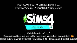 Zo Hungwah by Raney Shockne Simlish Original Song With Lyrics Streaming Safe Simlish Song [upl. by Wardieu772]