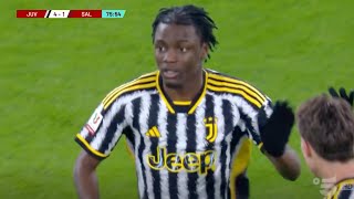 18YearsOld Joseph Nonge Boende Debut vs Salernitana 412024  HD 1080i [upl. by Babara]