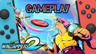 Windjammers 2  Nintendo Switch Gameplay [upl. by Avi]