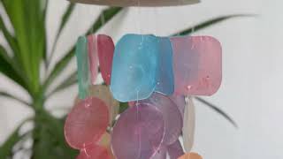 Capiz Shell Wind Chime Collection [upl. by Trinatte]