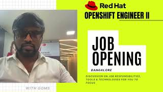 Exciting Job Opening OpenShift Engineer Needed [upl. by Jonny807]