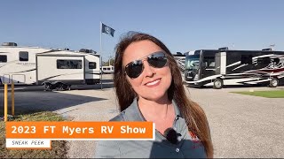 2023 Ft Myers RV Show Sneak Peek [upl. by Chrystal]