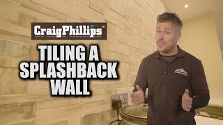 How to Tile a Splashback Wall [upl. by Billat574]