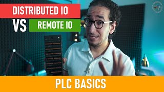 PLC Basics Remote IO vs Distributed IO [upl. by Aikaz]