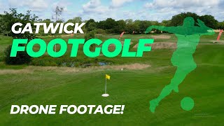 Epic day out at Gatwick Footgolf [upl. by Ilhsa138]