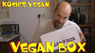 Unboxing  Vegan Box August 2014  Kochs vegan [upl. by Wind]