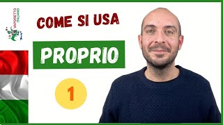 Luso di PROPRIO in italiano  Video 1 PROPRIO come aggettivo possessivo [upl. by Noraf]