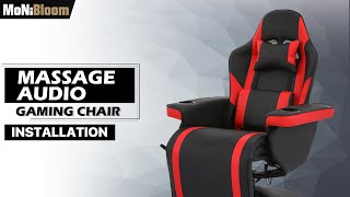 MoNiBloom  Reclining Gaming Chair  A11GCLS004 Series  AssemblyInstallation Guide [upl. by Moguel]