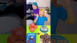 Mrbeast amp IShowSpeed cake ice cream challenge🍨ishowspeed lexirivera funny by Ethan Funny Family [upl. by Roseline]