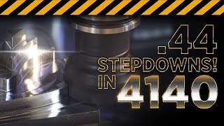 Milling 4140 Steel with the Kennametal Mill 415 Shell Mill  CNC Machining MasterClass [upl. by Nhoj]